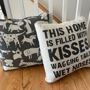 Raymour & Flanigan Daine Dog Pillows, set of 2